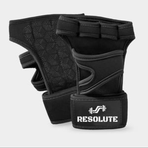 Breathable fingerless work out gloves